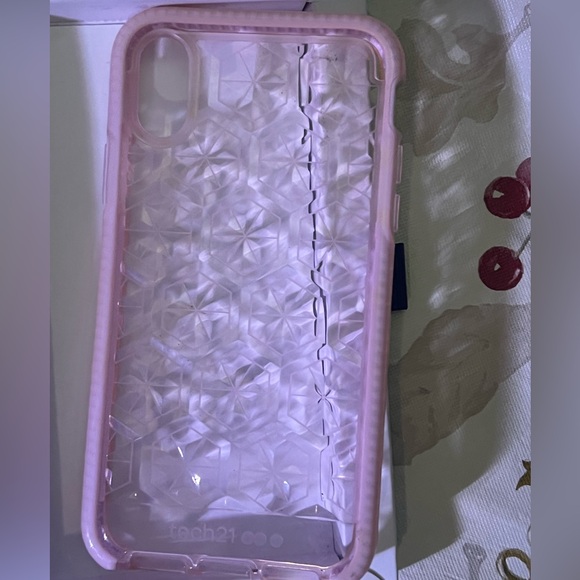 APPLE 🍎 IPHONE X PINK TECH21 PHONE CASE NIB - Picture 6 of 7